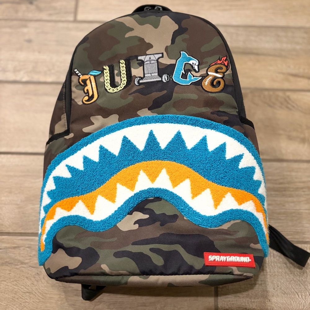 Sprayground limited-edition in collaboration NFL Jarvis Landry Juice Backpack
